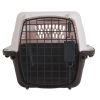 Double Door Top Load Pet Kennel; White; 19"L