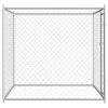 vidaXL Outdoor Dog Kennel 76"x76"x72.8"