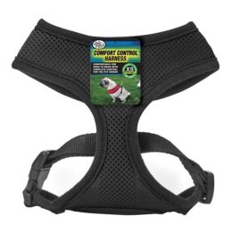 Four Paws Comfort Control Dog Harness Black Extra Small