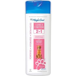 Four Paws Magic Coat Cleans and Conditions Dog 2 in 1 Shampoo and Conditioner 16 Ounces