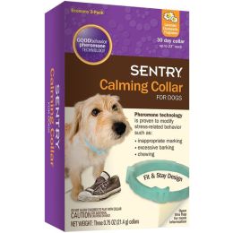 SENTRY Calming Collar for Dogs 0.75 oz 3 Pack