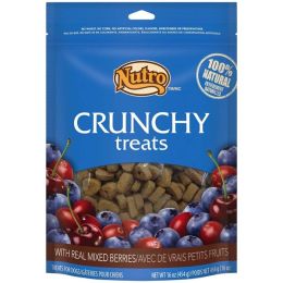 Nutro Products Crunchy Treats Mixed Berry 16 Oz