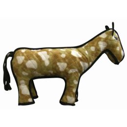 Tuffy Barn Yard Series Dog Toy Horse Tan