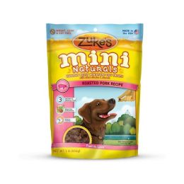 Zukes Dog Mini Naturals Roasted Pork 1Lb