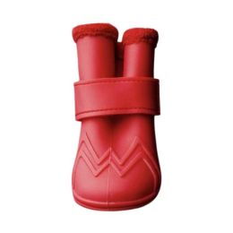 Canada Pooch Dog Wellies Lined Red 3Xlarge