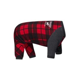 Canada Pooch Dog Frosty Sweatsuit Plaid 22