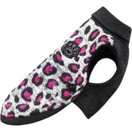 Canada Pooch Dog North Knit 2.0 Pink Leopard 18