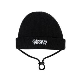 Canada Pooch Dog Basic Beanie Black Large