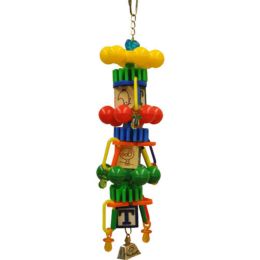 A and E Cages Happy Beaks Spin Tower Bird Toy One Size