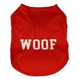 Fashion Pet Cosmo Woof Tee Red Medium