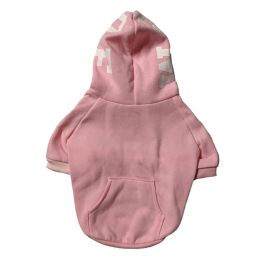 Fashion Pet Cosmo Woof Hoodie Pink Extra Small