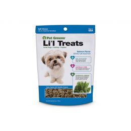 Pet Greens Lil Treats Soft Dog Chews Salmon 6 oz