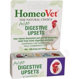 HomeoPet Avian Digestive Upset Supplement 0.5 fl. oz