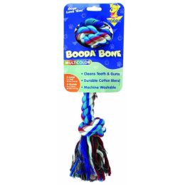 Booda 2-Knot Rope Bone Dog Toy 2 Knots Rope Bone Multi-Color Extra Large