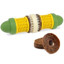 Busy Buddy Cravin Corncob Treat Holding Dog Toy 1ea-MD-LG