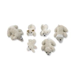 Mammoth Pet Products Lambswool Plush Dog Toys