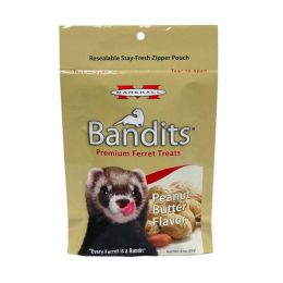 Marshall Pet Products Bandits Ferret Treat Peanut Butter 3 oz