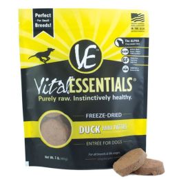 Vital Essentials Dog Freeze Dried Mini Pat Dck 14Oz