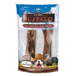 Loving Pets Pure Buffalo Femur Bones Dog Treat 2 Pack 7-9 in