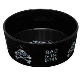 Loving Pets Dolce Moderna BowlBad to the Bone  1ea/SM