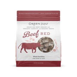 Green Juju Dog Freeze Dried Topper Beef Red 18Oz