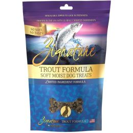 Zignature Dog 4oz. Trout Soft Moist Treat