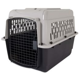 Pet Kennel for Dogs; Hard-Sided Travel Pet Carrier; Small/Medium; 26-inch Length (size: 28")