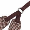 Pet Life Luxe 'Houndsome' 2-In-1 Mesh Reversible Plaided Collared Adjustable Dog Harness-Leash